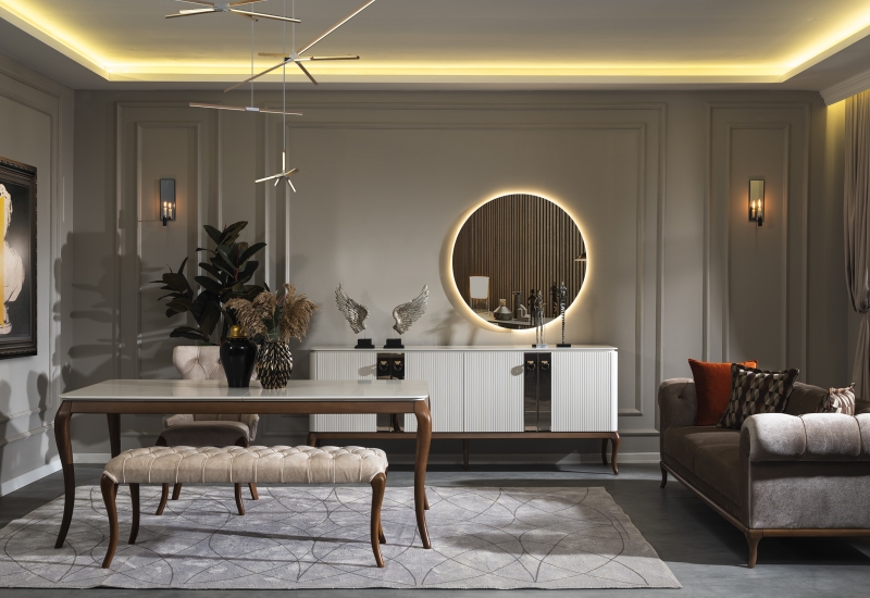 <p>BELLA YEMEK ODASI (EKRU)</p>
