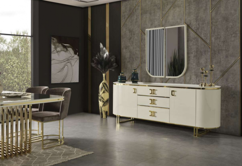 <p>TESLA KREM YEMEK ODASI</p>
